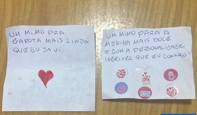 Kurye keki 2 notla getirdi: Meğer hain arkadaşının planıymış