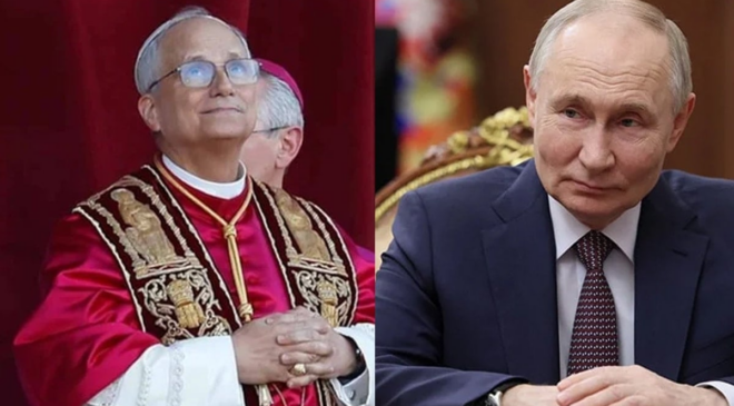 Papa'dan Putin'e ilginç çağrı