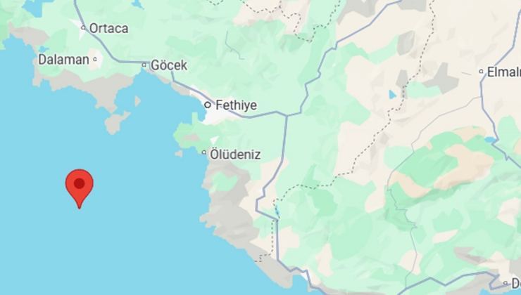 Akdeniz'de 3.2 büyüklüğünde bir deprem daha