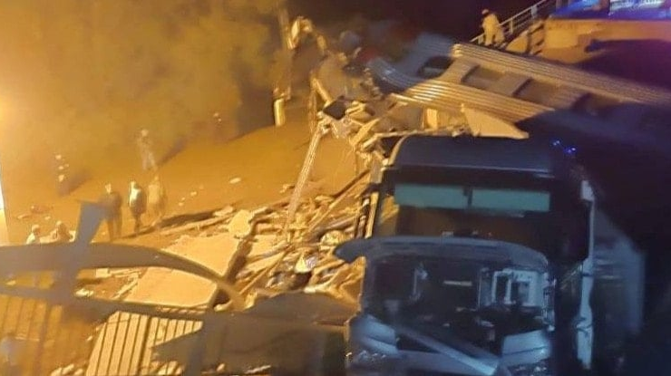 Rusya'da tren kazası: Köprü çökmesi sonucu 7 ölü
