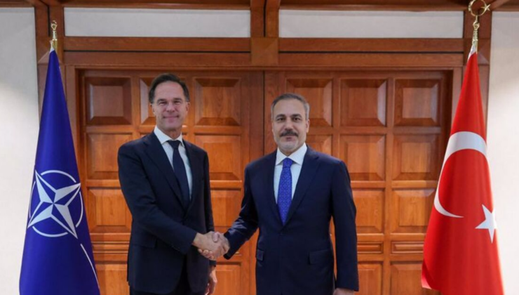 Bakan Fidan Rutte ile görüştü