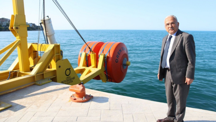 Deniz dalgalarından elektrik üretimi için düğmeye bastı