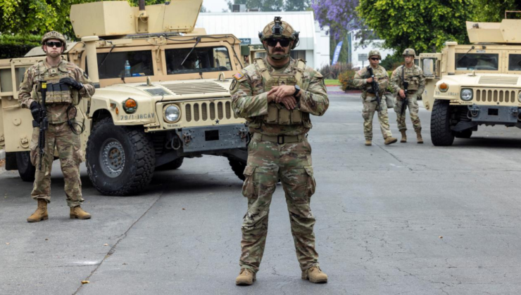ABD'de California Valisi, Los Angeles'ta Ulusal Muhafızların görevlendirilmesine karşı dava açacak