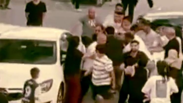 Kapıları zorladı! Meydan dayağı yedi!