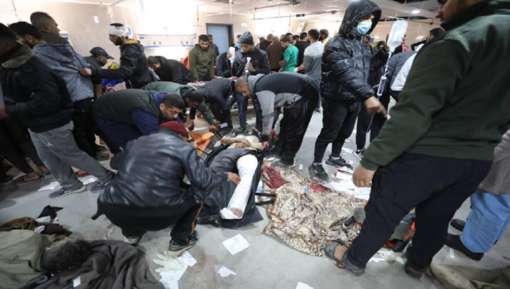 Soykırımcı İsrail ordusu yardım bekleyen sivillere saldırdı: 25 ölü