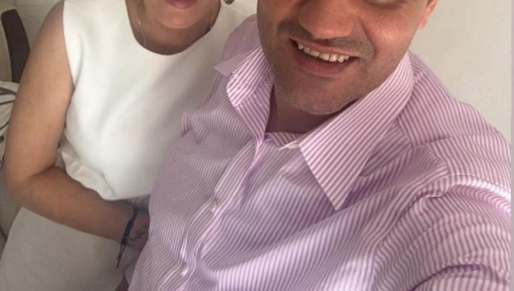 Ferdi Zeyrek'in eşi bayram sabahı çekilen son fotoğraflarını paylaştı