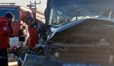 Balıkesir'de kaza: 1'i ağır 6 yaralı