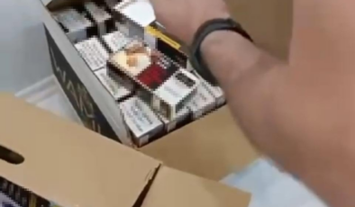 Aydın'da Jandarmadan kaçak sigara operasyonu
