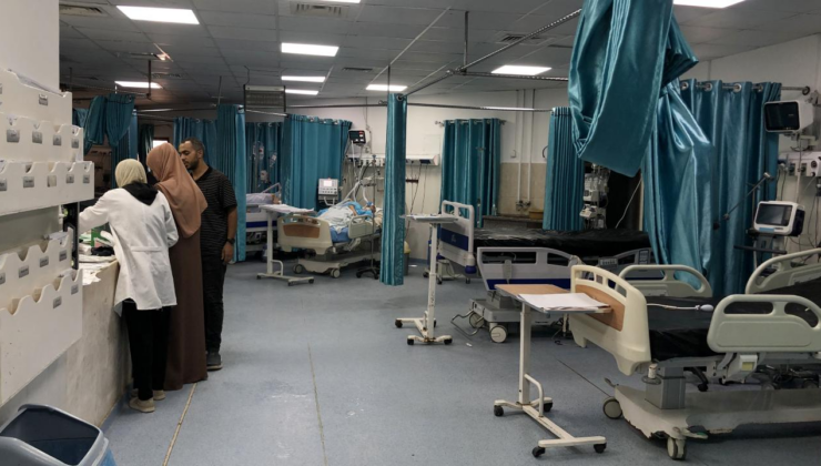 Gazze'deki hastanelerde kan ünitelerinde sıkıntı yaşanıyor