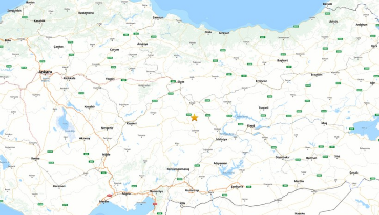 Son dakika: Sivas'ta 4 büyüklüğünde deprem! (SON DEPREMLER LİSTESİ)