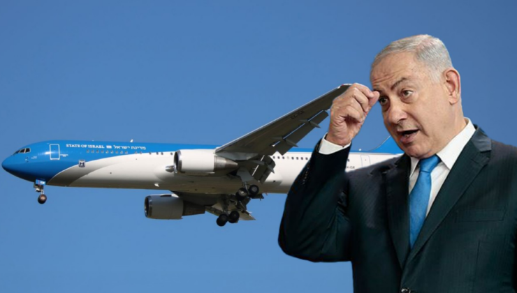 İran'ın misillemesine karşı İsrail'den önlem! Netanyahu'nun uçağının Atina'ya indiği iddiası