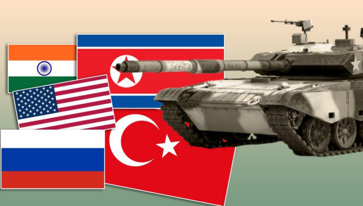 Dünyanın en büyük tank filosuna sahip 20 ülkesi açıklandı: Türkiye sıralaması şaşırttı