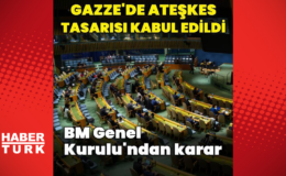 BM Genel Kurulu Gazze'de ateşkesi kabul etti
