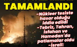 İran kırmızı intikam bayrağını astı