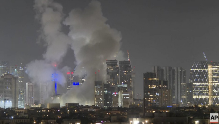 İran, İsrail'i vuruyor: Tel Aviv ve Kudüs'te peş peşe patlamalar
