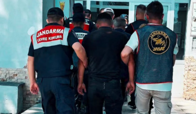 Kayseri'de köpek dövüştüren 8 şüpheli yakayı ele verdi