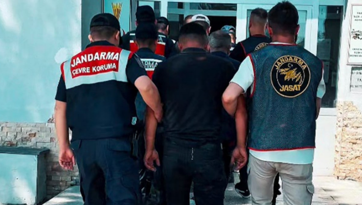 Kayseri'de köpek dövüştüren 8 şüpheli yakayı ele verdi