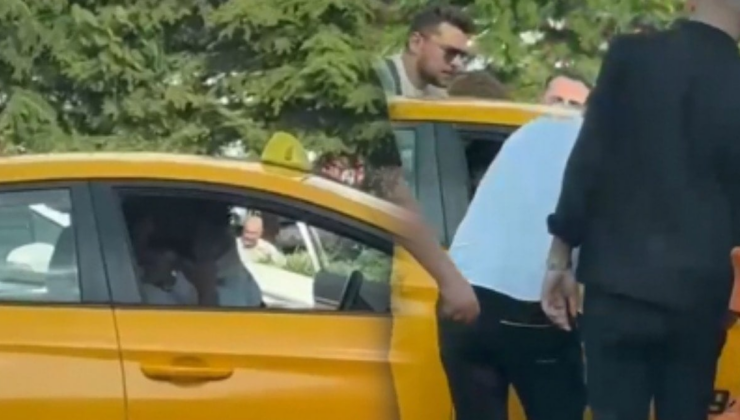 Tartıştığı taksiciyi yumrukladı!