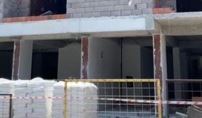 İnşaatın 5. katından düşen işçi öldü