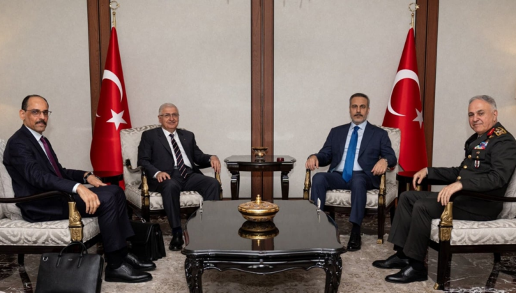 Ankara'da olağanüstü hareketlilik: Kritik zirve 4 saat sürdü
