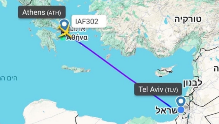 Netanyahu'nun uçağını Yunanistan'a kaçırdılar!