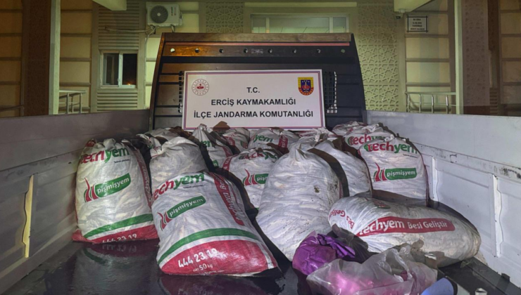 Kaçak avlanan 2 ton inci kefali ele geçirildi