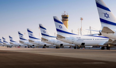 İsrail'deki Ben Gurion Havalimanı uçuşlara kapatıldı
