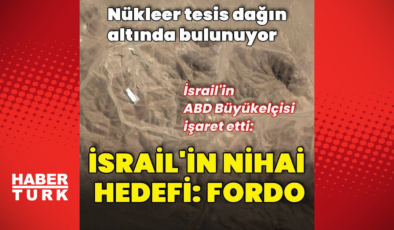 İsrail'den Fordo nükleer tesisi vurgusu