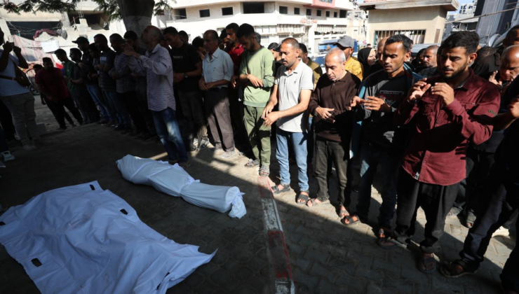 Katil İsrail'in Gazze'ye düzenlediği saldırılarda 23 Filistinli öldü