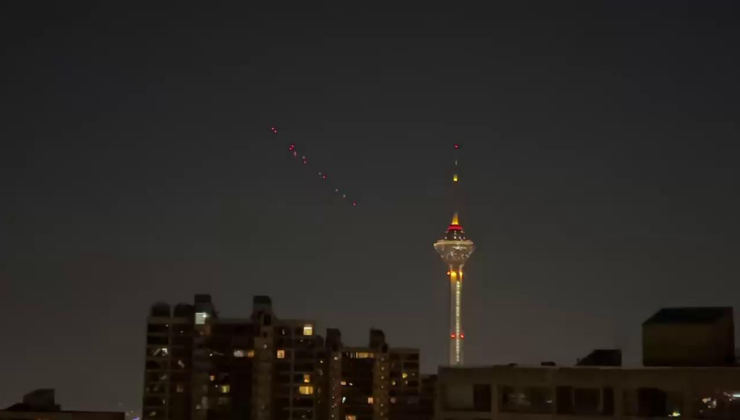Tahranda patlama sesleri duyuluyor, hava savunma sistemleri karşılık veriyor