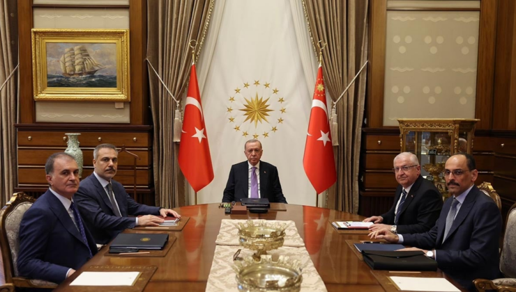 Beştepe'de İran-İsrail konulu güvenlik zirvesi toplandı