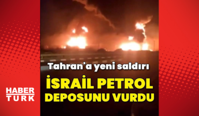 İsrail petrol deposunu vurdu