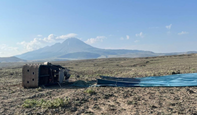 Aksaray'da sıcak hava balonları sert iniş yaptı: 1 ölü, 31 yaralı