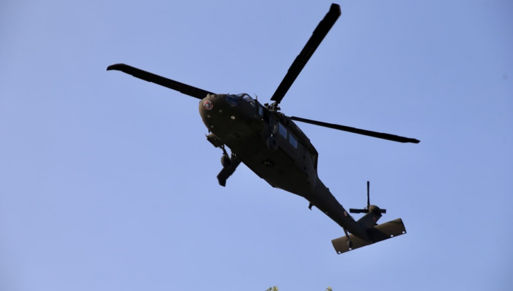 Helikopter ormanlık alana çakıldı: 7 kişi öldü