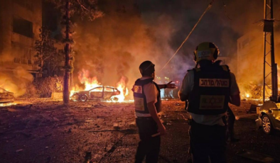 İsrailİran çatışmasında dördüncü gece: İsrail sokakları yanıyor