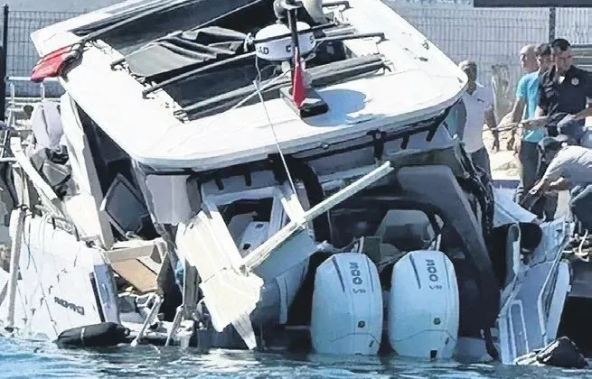 Bodrum'da patlayan lüks teknenin sahibi ünlü iş insanı çıktı