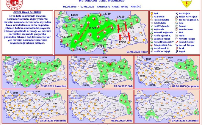 Meteoroloji açıkladı! Gök gürültülü sağanak yağış bekleniyor: 7 il için sarı kodlu uyarı!
