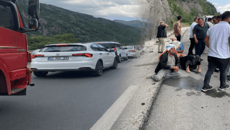 Sakarya’da kazada 3 kişi yaralandı