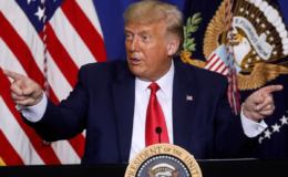 Trump, Washington'daki askeri geçit törenine katıldı