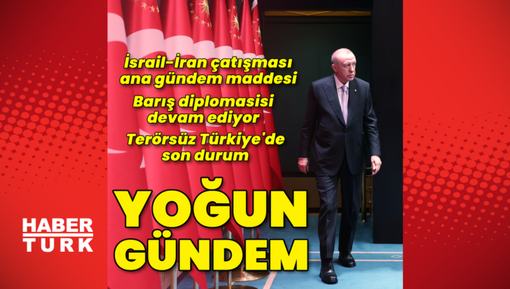 Kabine Toplantısı'nda yoğun gündem: İsrail-İran çatışması, maaş zamları…