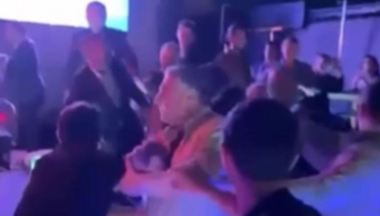 Önce şampanya sonra silahlar patladı!