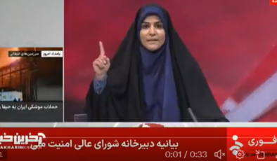 İran devlet televizyonu canlı yayında İsrail saldırısına uğradı