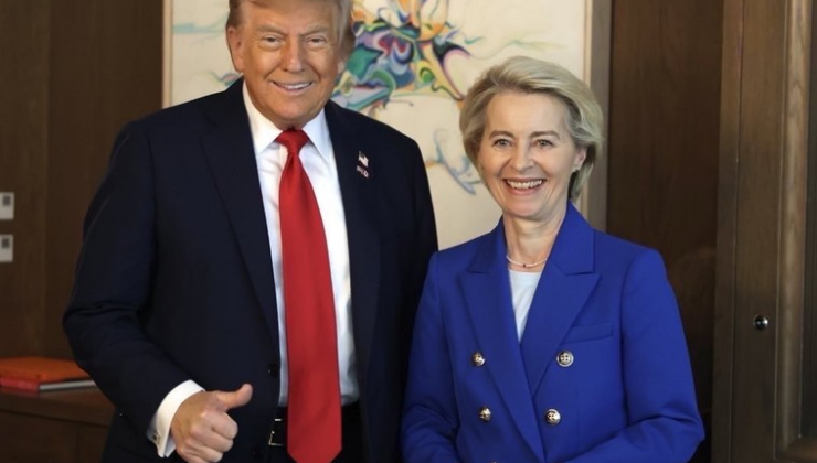 Von der Leyen: AB ve ABD ticaret anlaşması için çalışmaları hızlandıracak