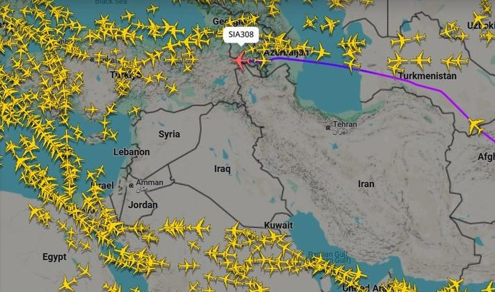 Pegasus uçakları İran ve Irak'ta kaldı