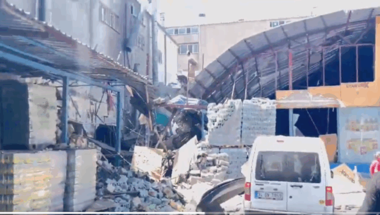 Güngören'de bir işyerinde buhar kazanı patladı: Maddi hasar oluştu