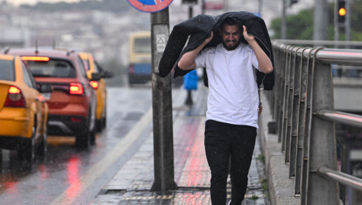 Bu iller için yağmur ve rüzgar uyarısı