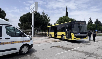 İnegöl'de otobüs ile motosiklet çarpıştı: 1 kişi yaralandı