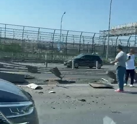 Haliç Köprüsü'nde metrobüs kazası