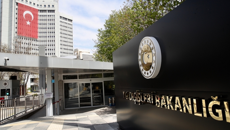 Dışişleri'nden İsrail açıklaması