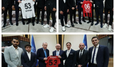 Cumhurbaşkanı Erdoğan, 3 kulübü kabul etti